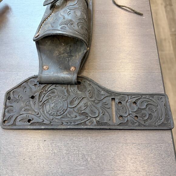 Lot of 2 VTG Cap Gun FANNER 50 GUN Shootin' Shell .45 Leather Holster MATTEL USA - Picture 8 of 16